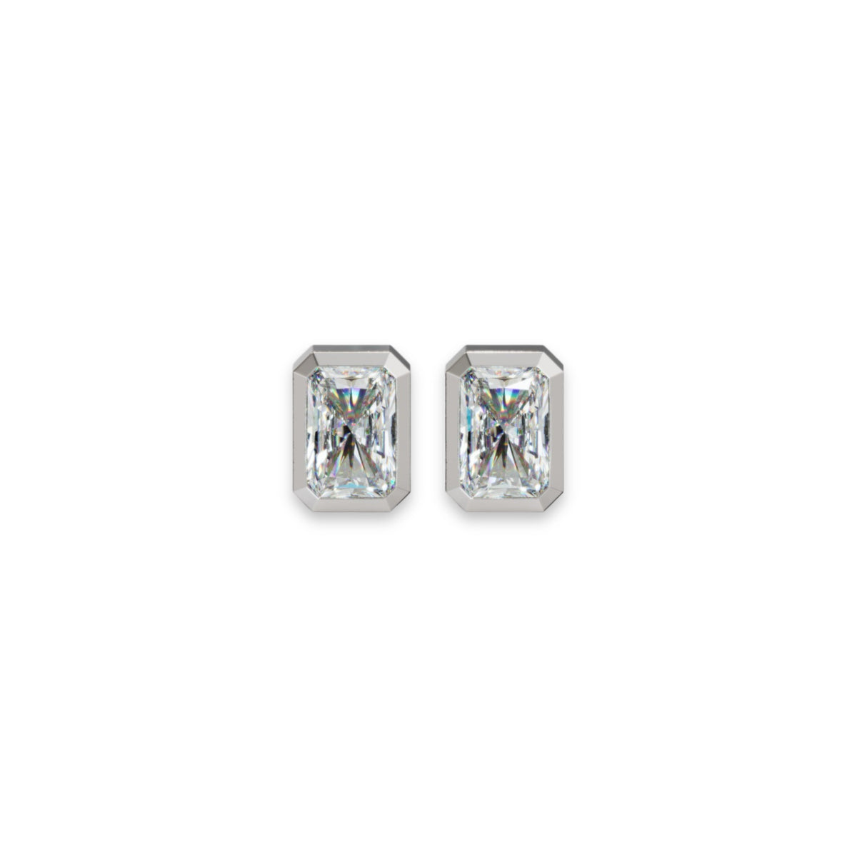 BEZEL OCTA STUDS by The Noble Sculptor