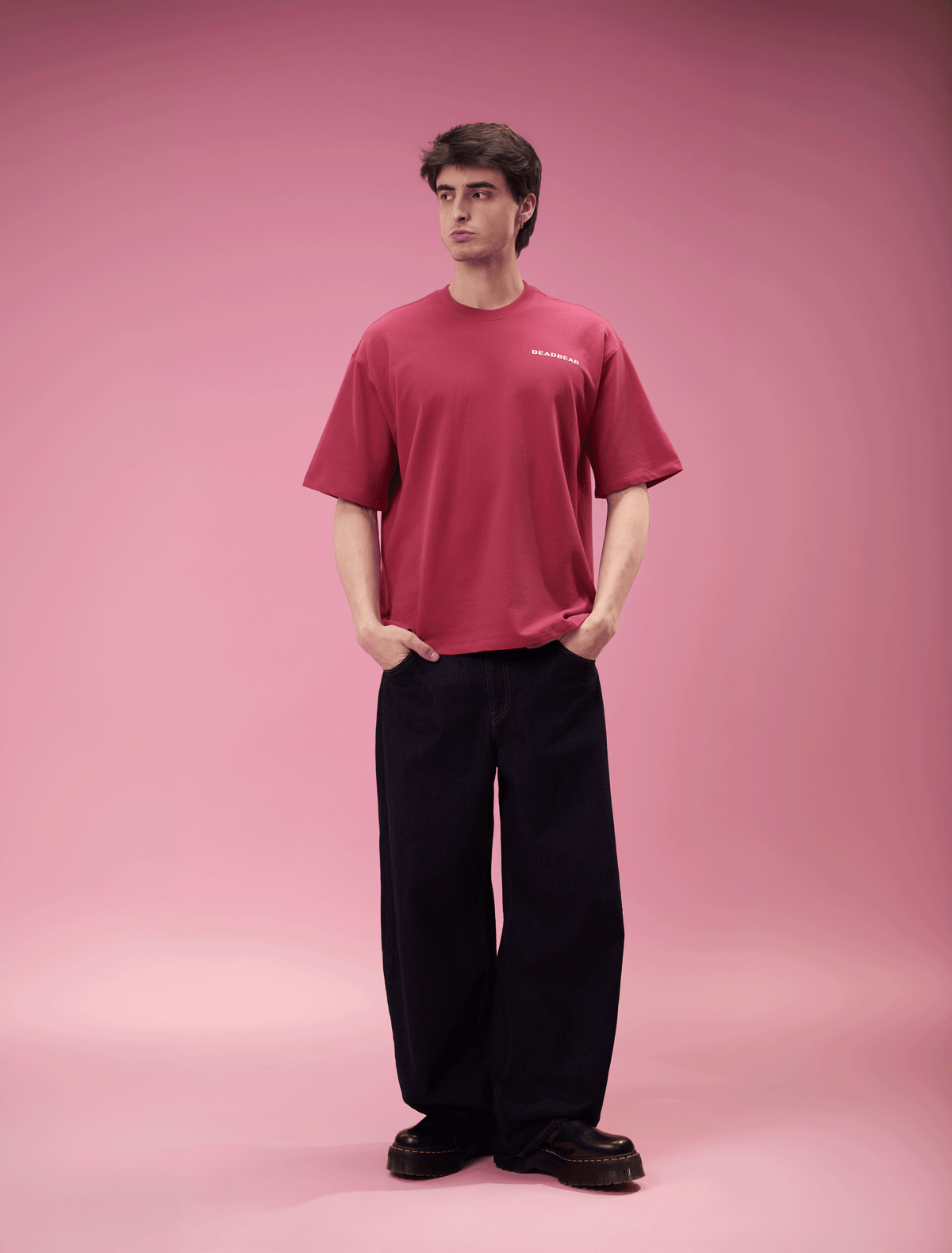 Ultra Basics Tee Pink by DEADBEAR