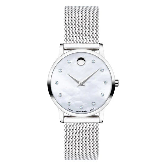 Women’s Movado Museum 607491 Swiss Quartz Watch - Zeuskicks