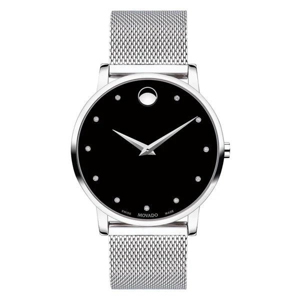 Men’s Movado Museum 607511 Swiss Quartz Watch
