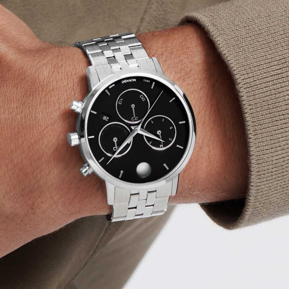 Men’s Movado Museum Classic Chrono 607776 Quartz Watch - Zeuskicks