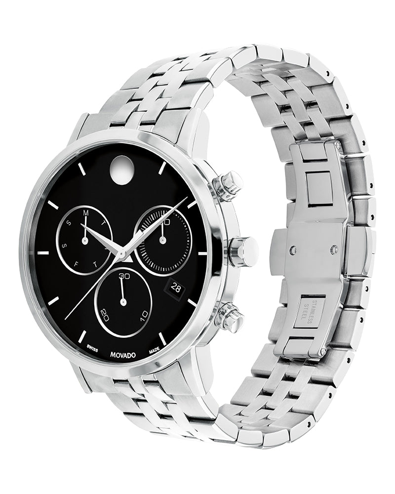Men’s Movado Museum Classic 0607776 Quartz Chronograph Watch