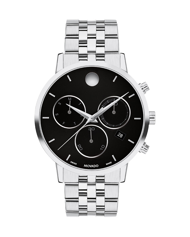 Men’s Movado Museum Classic 0607776 Quartz Chronograph Watch