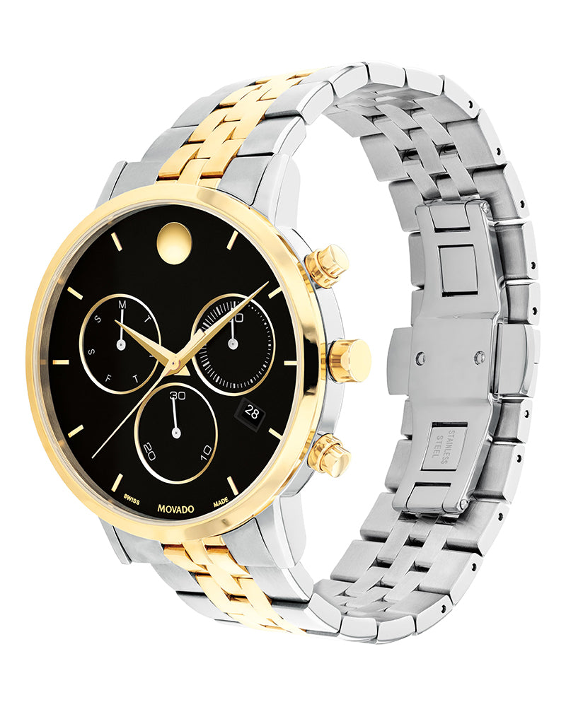 Men’s Movado Museum Classic 0607777 Quartz Chronograph Watch