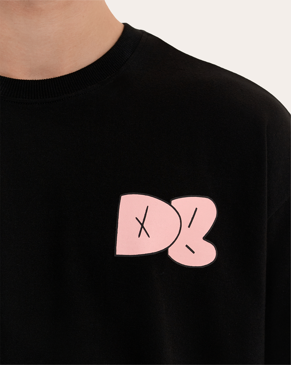 The Bat Tee Black by DEADBEAR