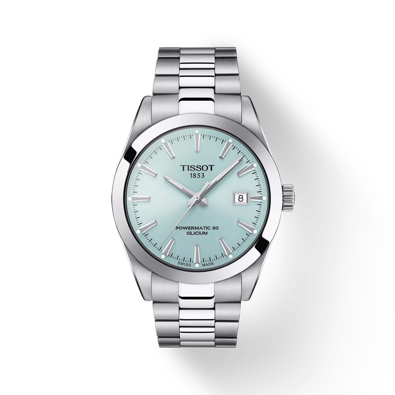 Men’s Tissot Gentleman Powermatic 80 T127.407.11.351.00 Automatic Watch - Zeuskicks