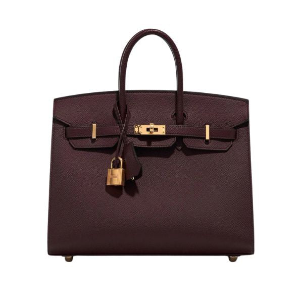 Hermès Birkin 25 – Rouge Sellier Sellier Leather with Gold Hardware - Zeuskicks