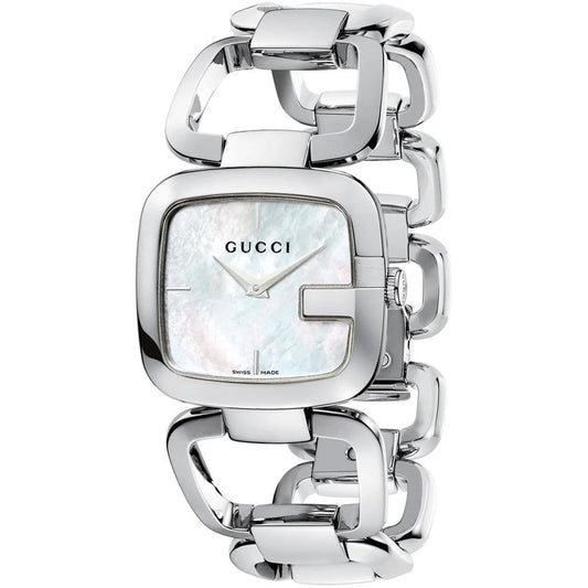 Women’s Gucci YA125404 White Dial Stainless Steel Quartz Watch
