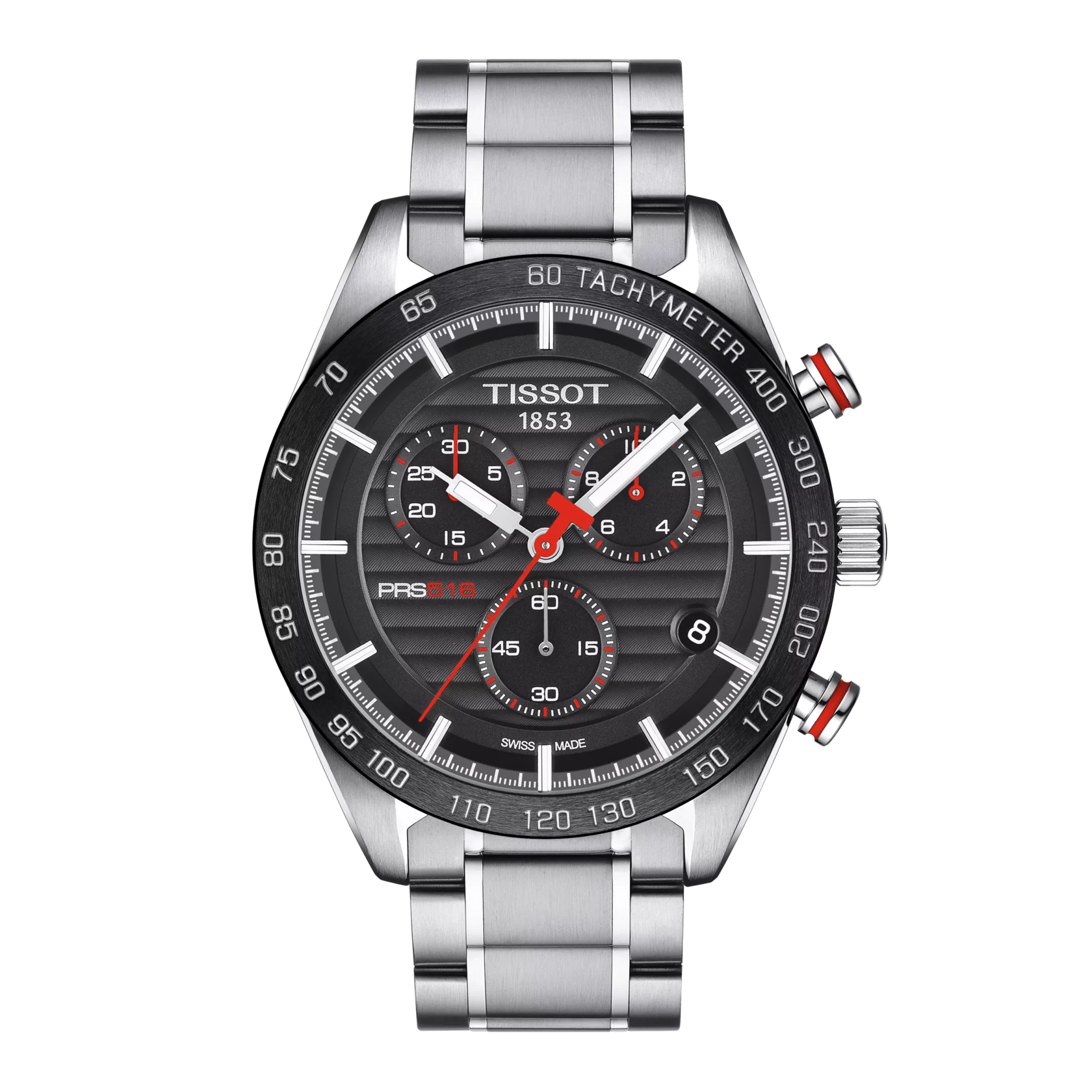 Men’s Tissot PRS 516 Chronograph T100.417.11.051.01 Quartz Watch - Zeuskicks