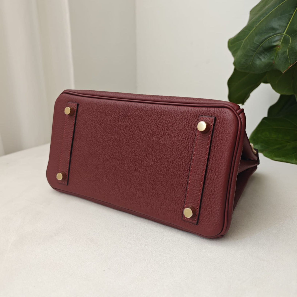 Hermès Birkin 25 – Rouge H Togo Leather with Gold Hardware - Zeuskicks