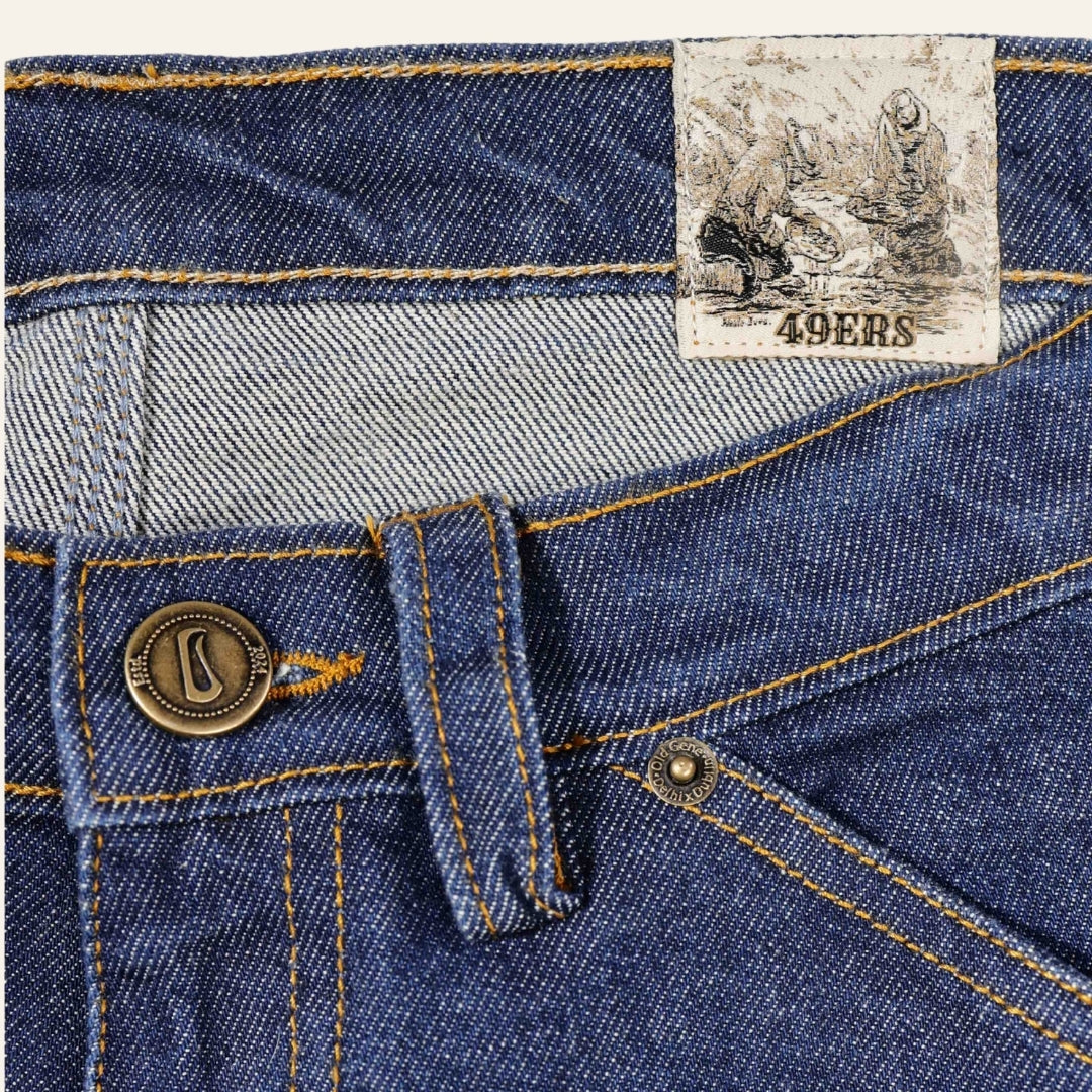 Women's Indigo Jeans - Gold Rush by Old Gene
