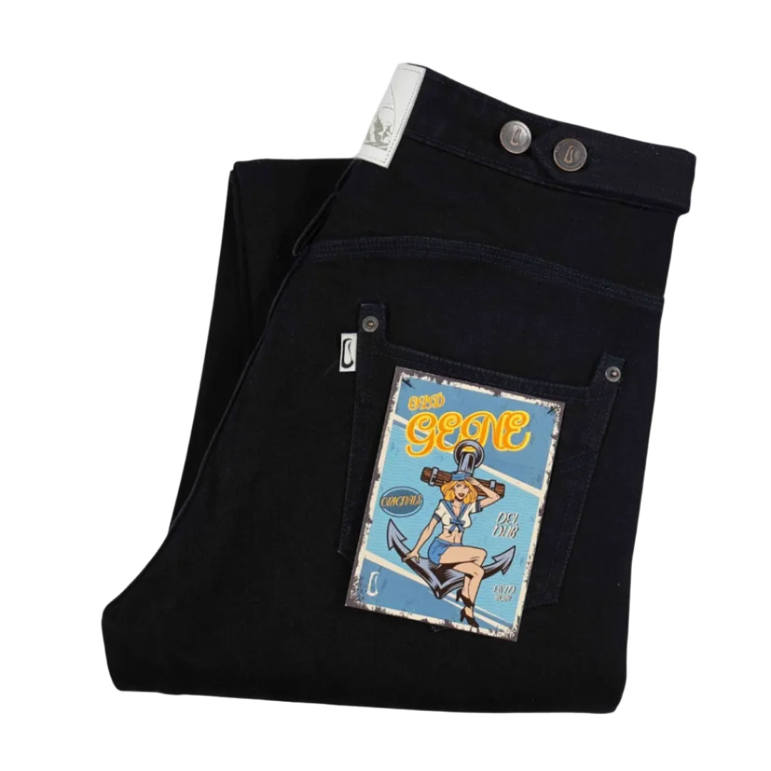 Men's Black Jeans - Sailor Fit by Old Gene