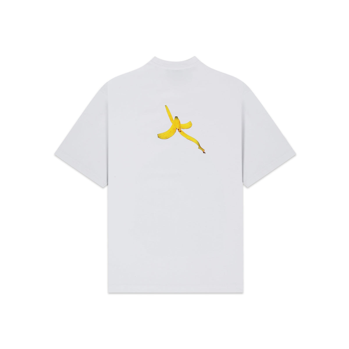 'Garbage bag' T-shirt (White) by HUEMN