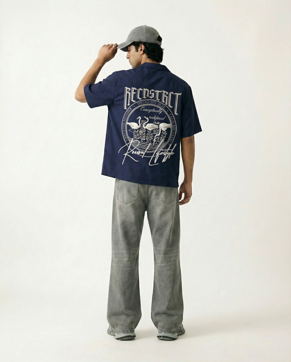 Signature Crepe - Navy blue by RECNSTRCT