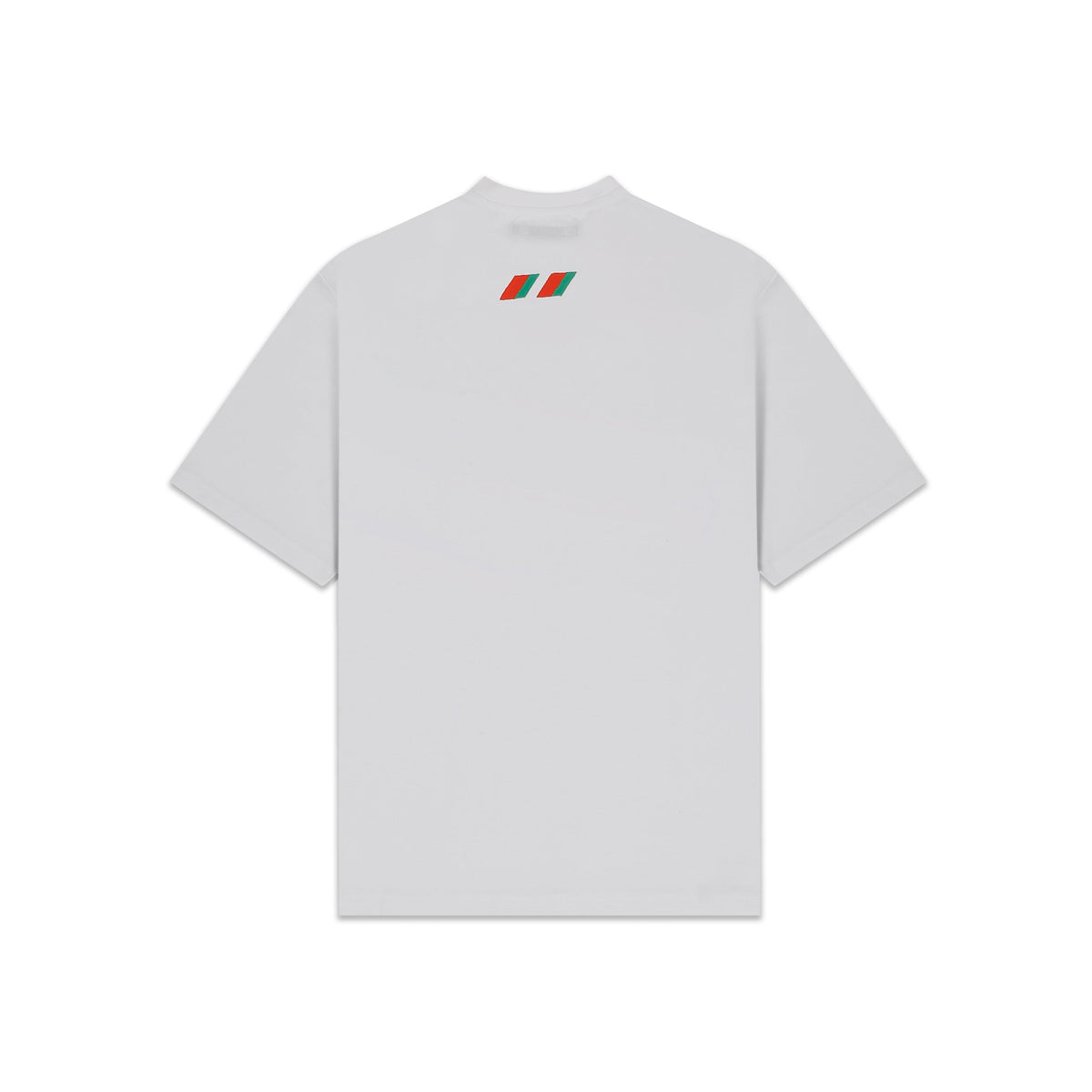 Bright orange expressions t-shirt by HUEMN
