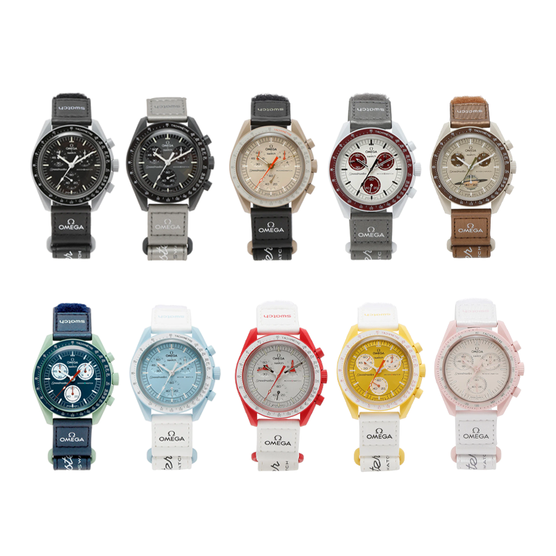 Swatch x Omega Bioceramic Moon Top 10 Set by Omega