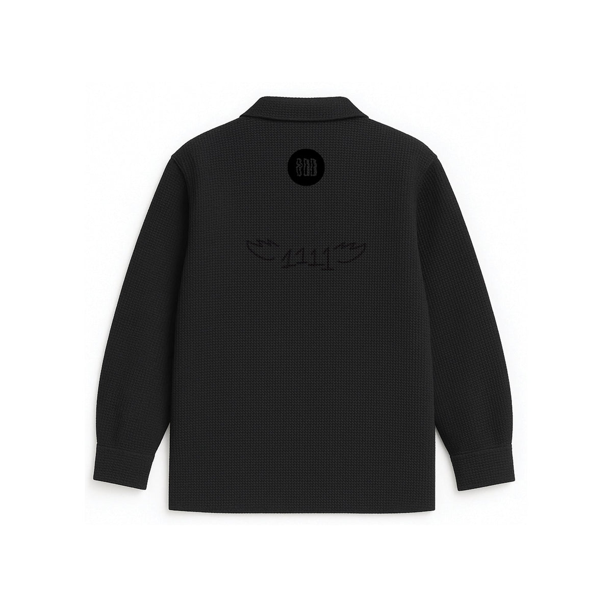 11-11 Black Full Sleeve Shirt by oddnoteven