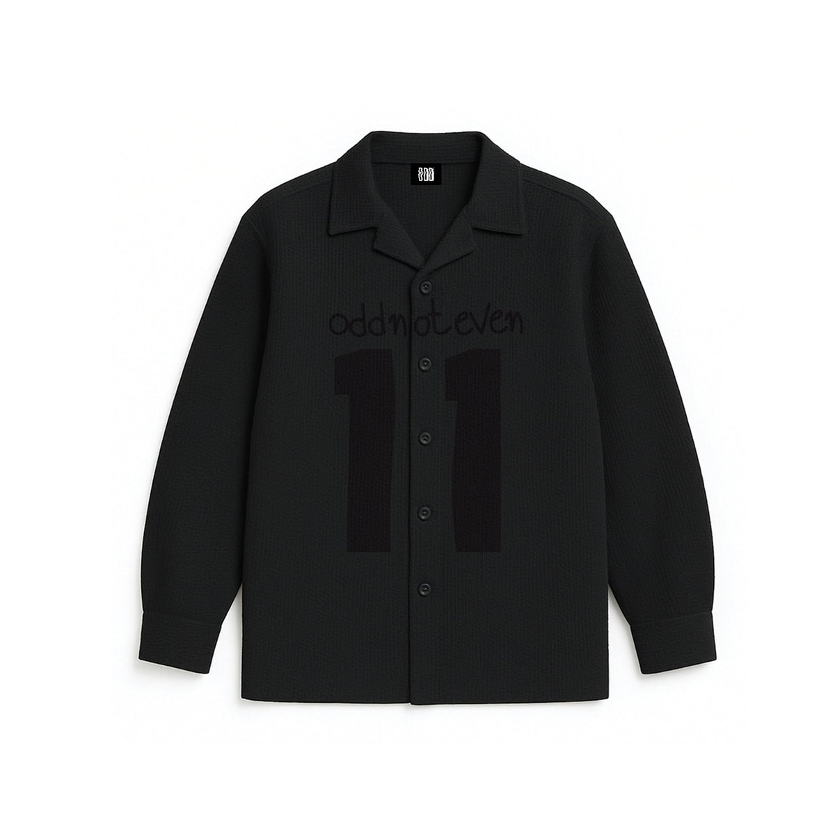 11-11 Black Full Sleeve Shirt by oddnoteven