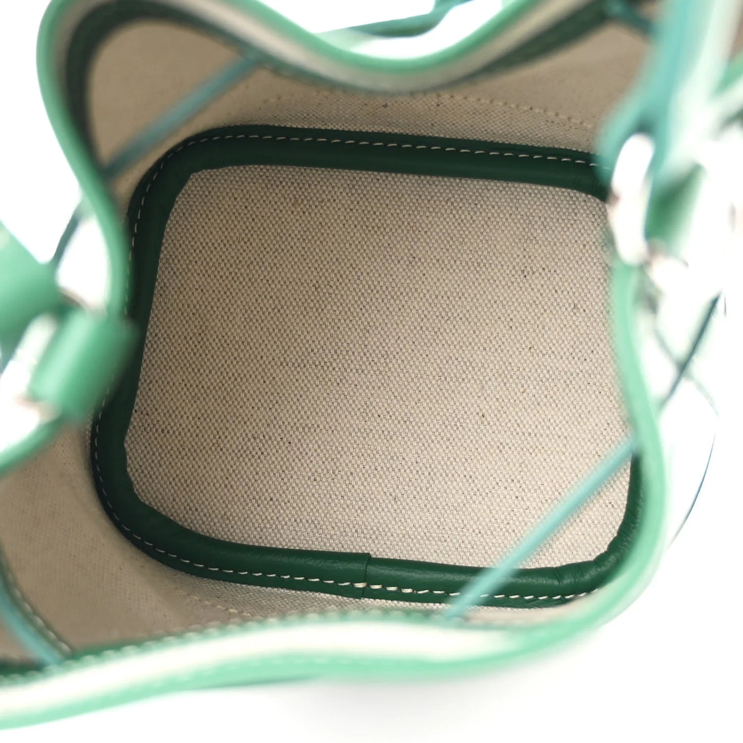 Goyard Goyardine Petit Flot Mini Bucket Bag – Green