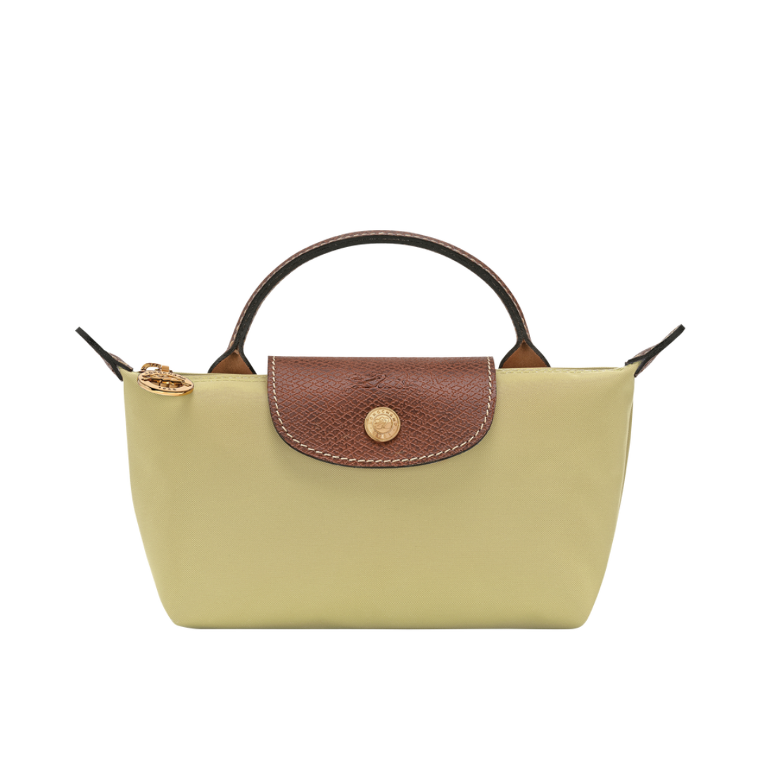 LONGCHAMP Le Pliage Original Pouch with handle Recycled canvas by LONGCHAMP