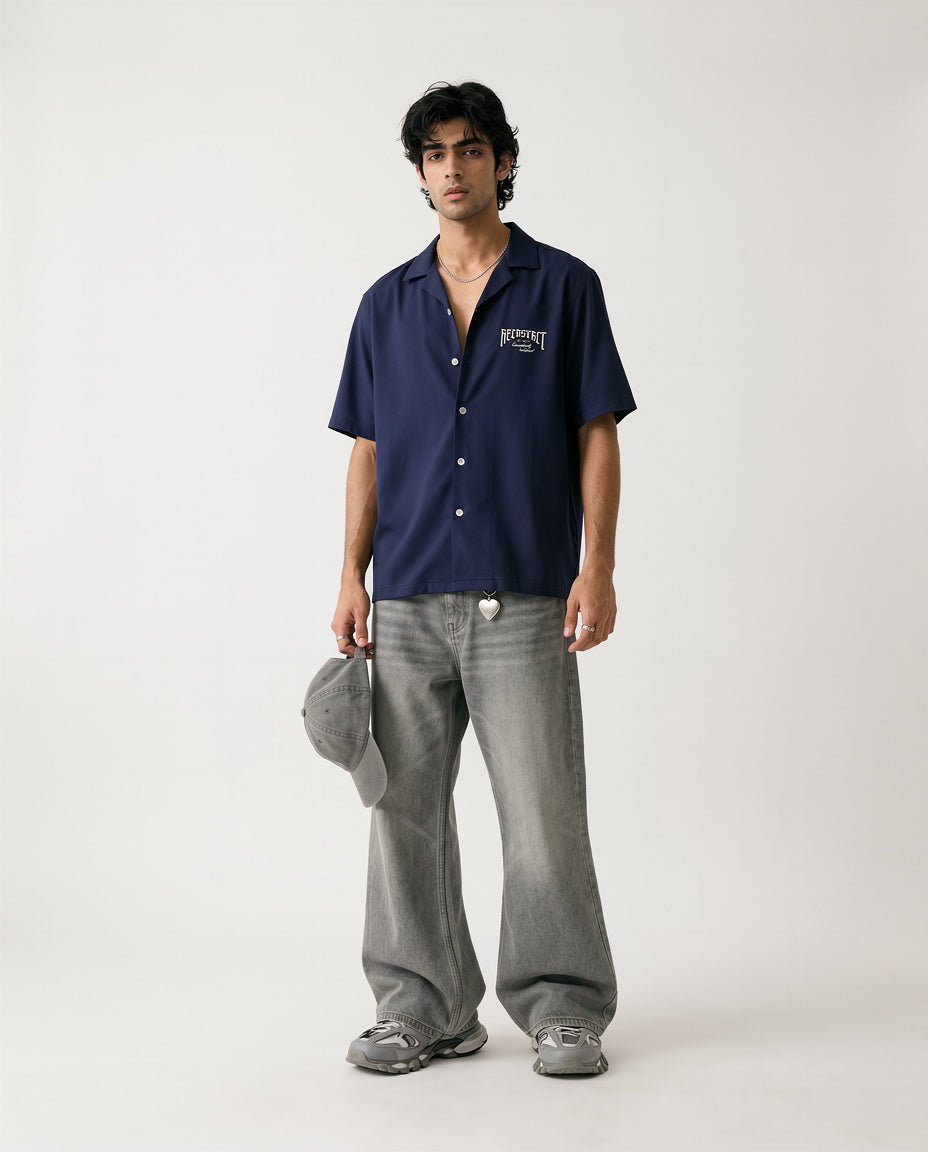 Signature Crepe - Navy blue by RECNSTRCT