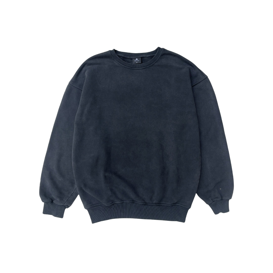 OVERDYED SWEATSHIRT (BLACK) by GREY AREA