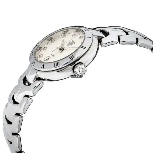 TAG Heuer Link Women’s Watch Diamond Mother of Pearl Dial, Silver Steel Strap