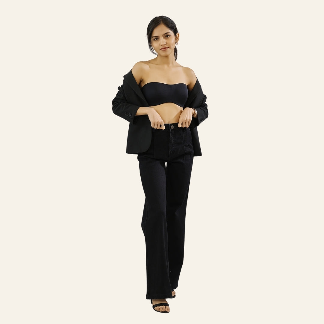 Women's Black Jeans - 1900s Fit by Old Gene