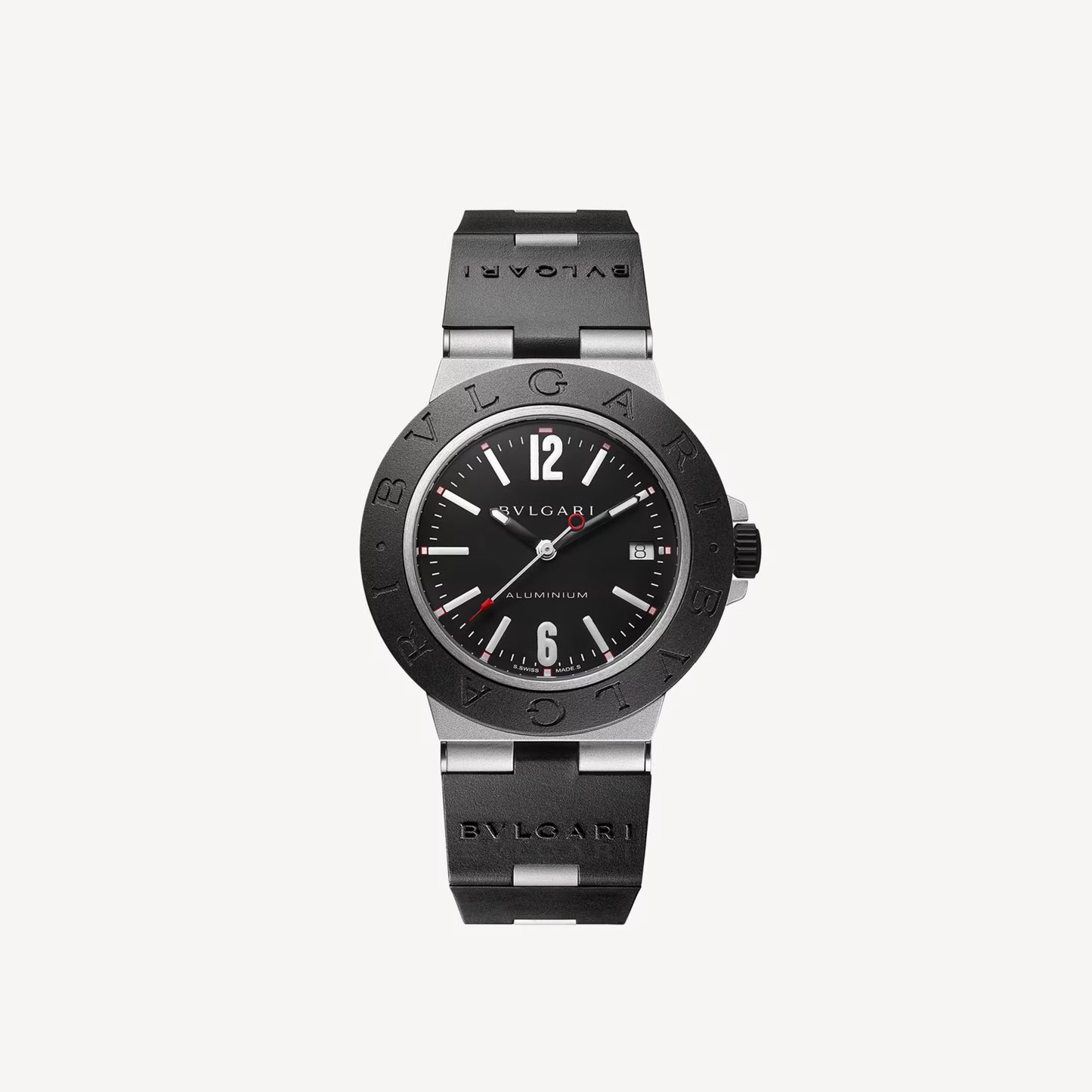 Bvlgari Aluminium Black Automatic Watch