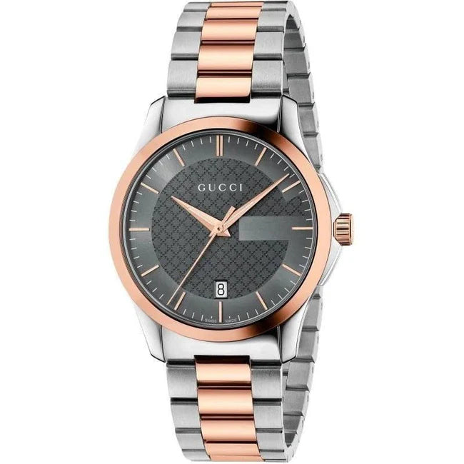 Men’s Gucci G-Timeless YA126446 Grey Dial Stainless Steel Watch