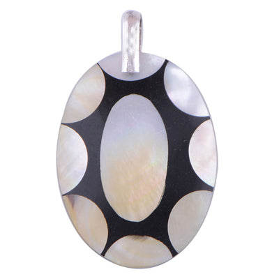 Shell 925 Sterling Silver Pendant - R100973-13