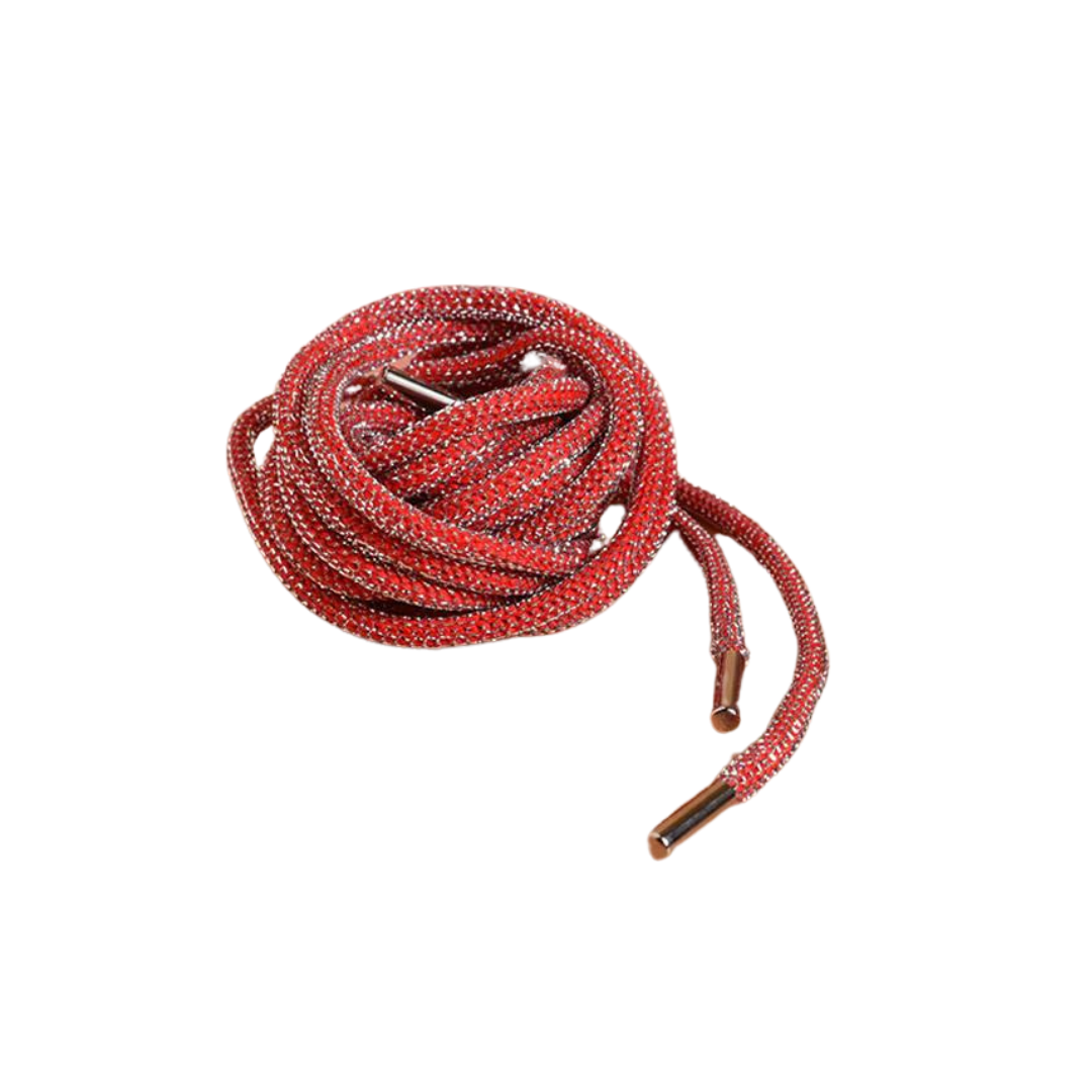 Rhubarb Rope Dreamsicle Shoelace by KNOTTY