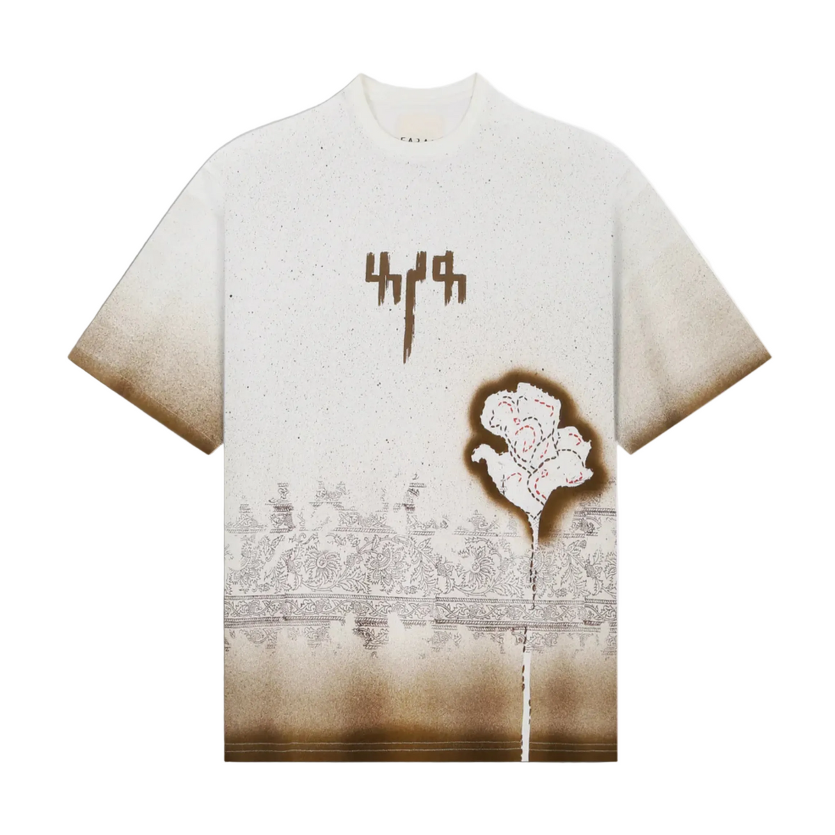 Burning Flower Handmade - Tshirt by FARAK