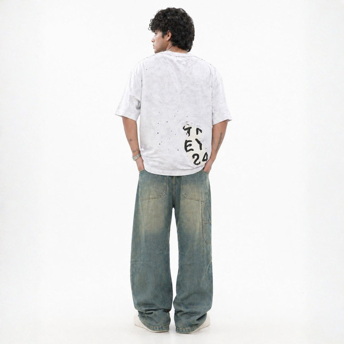 RECONSTRUCTION TEE by GREY AREA