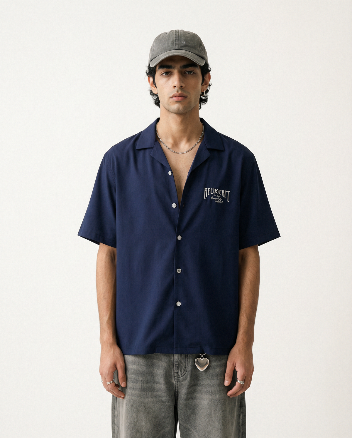 Signature Crepe - Navy blue by RECNSTRCT