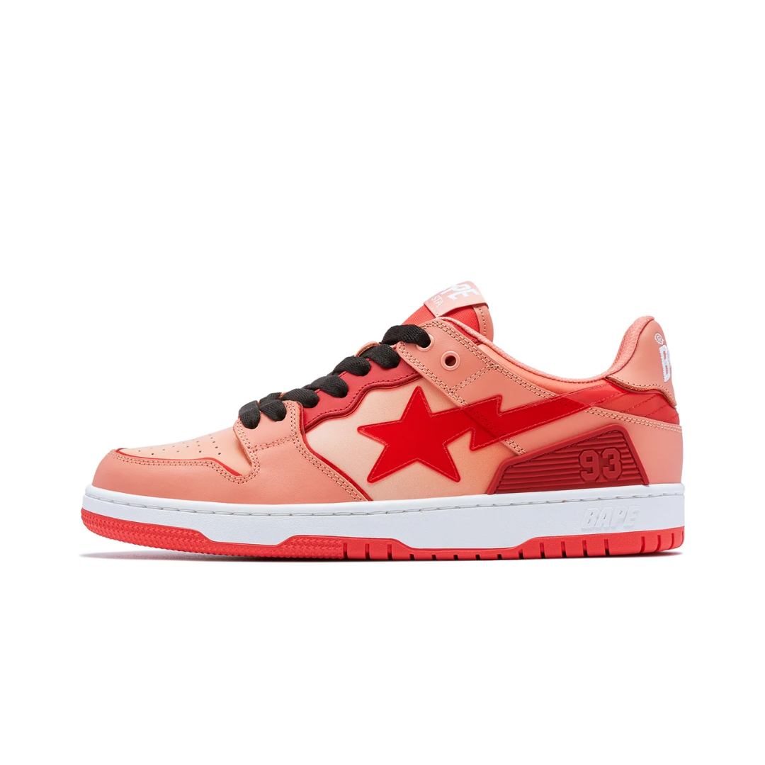 A Bathing Ape Bape SK8 Sta Orange by ADIDAS