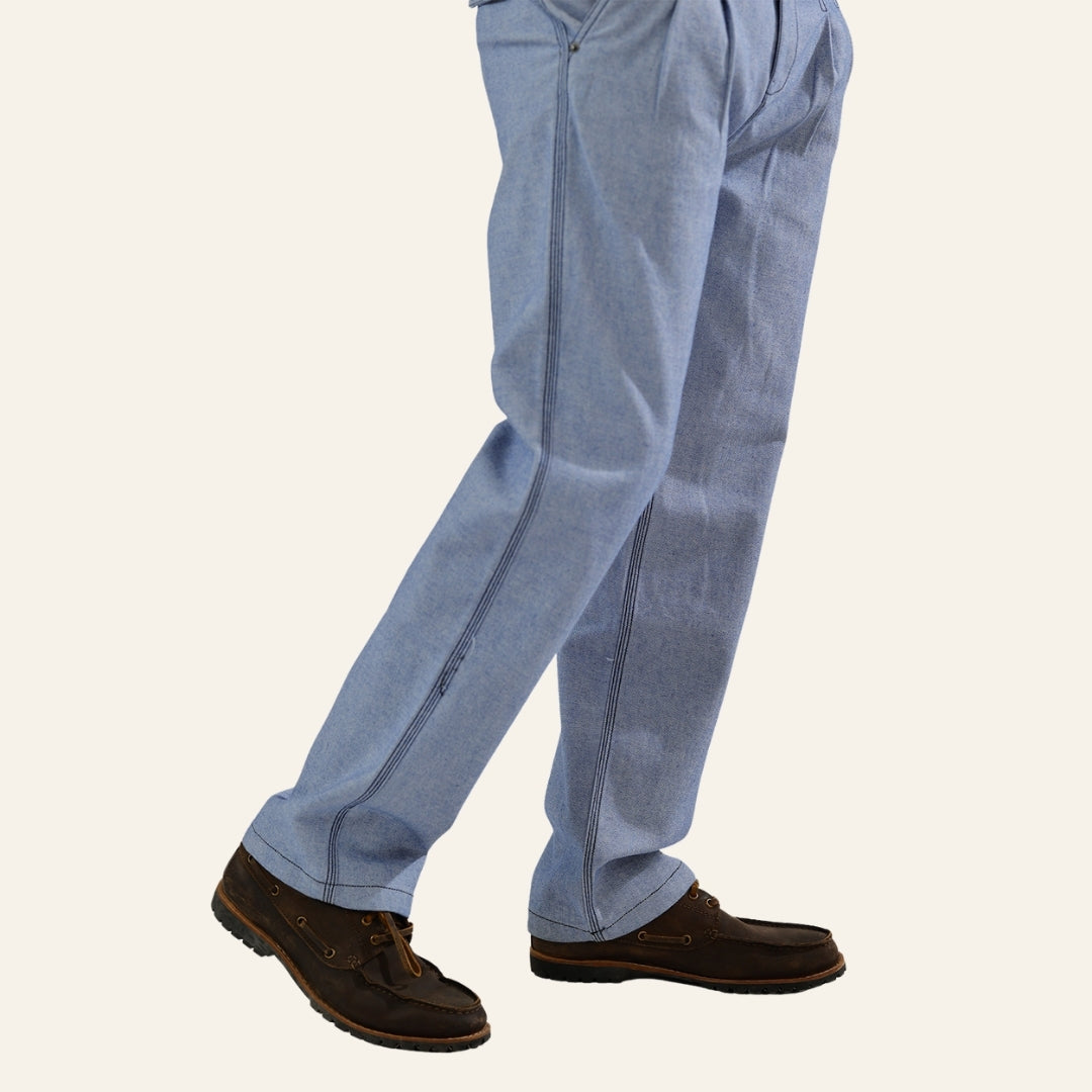 Men's Light Blue Jeans - 1900s Fit by Old Gene