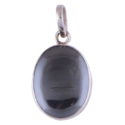 Gun Metal 925 Sterling Silver Pendant - R100296-49