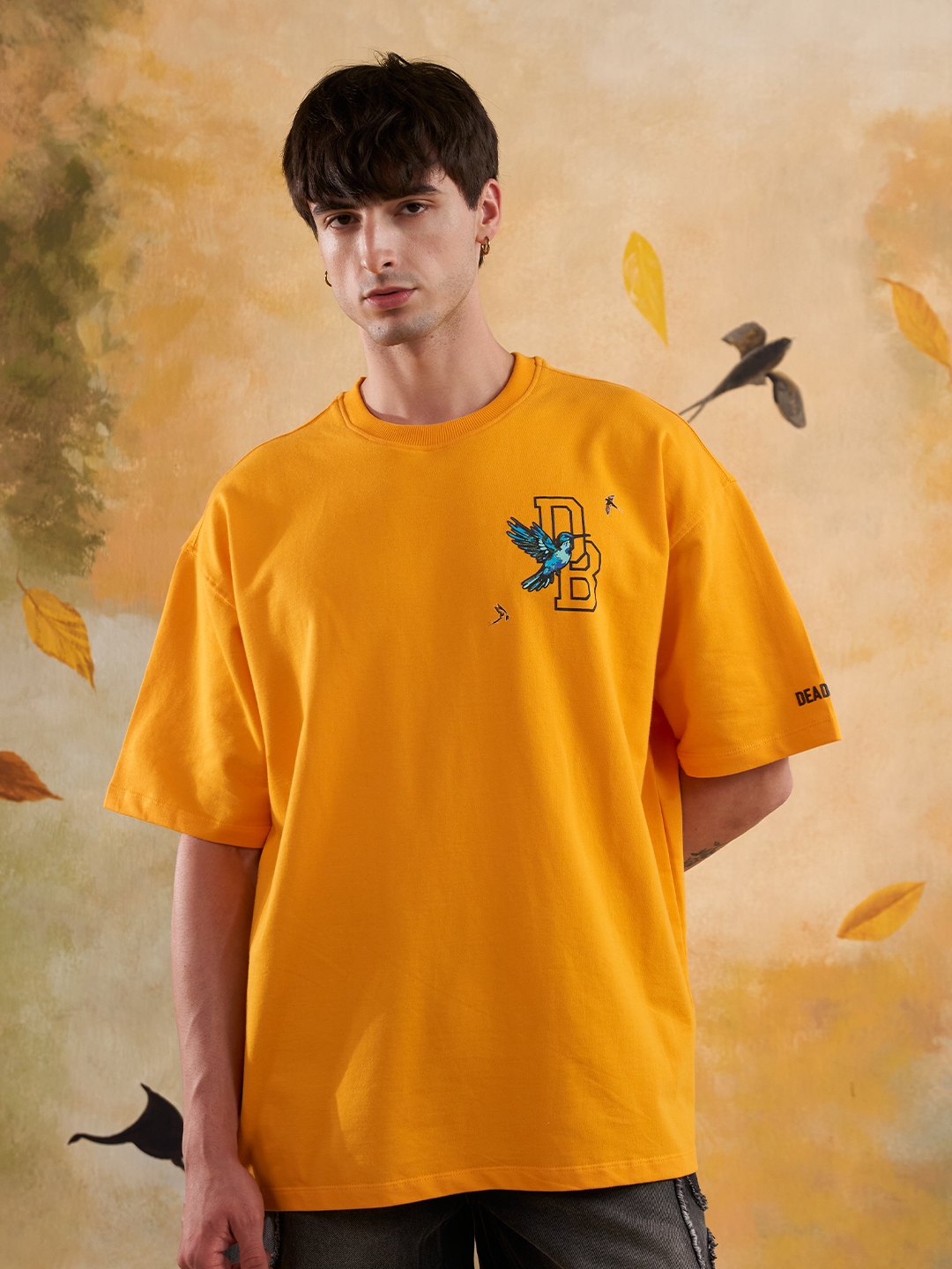 Set Free Tee Yellow by DEADBEAR