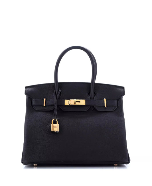 Hermès Birkin 30 – Black Togo Leather with Rose Gold Hardware - Zeuskicks