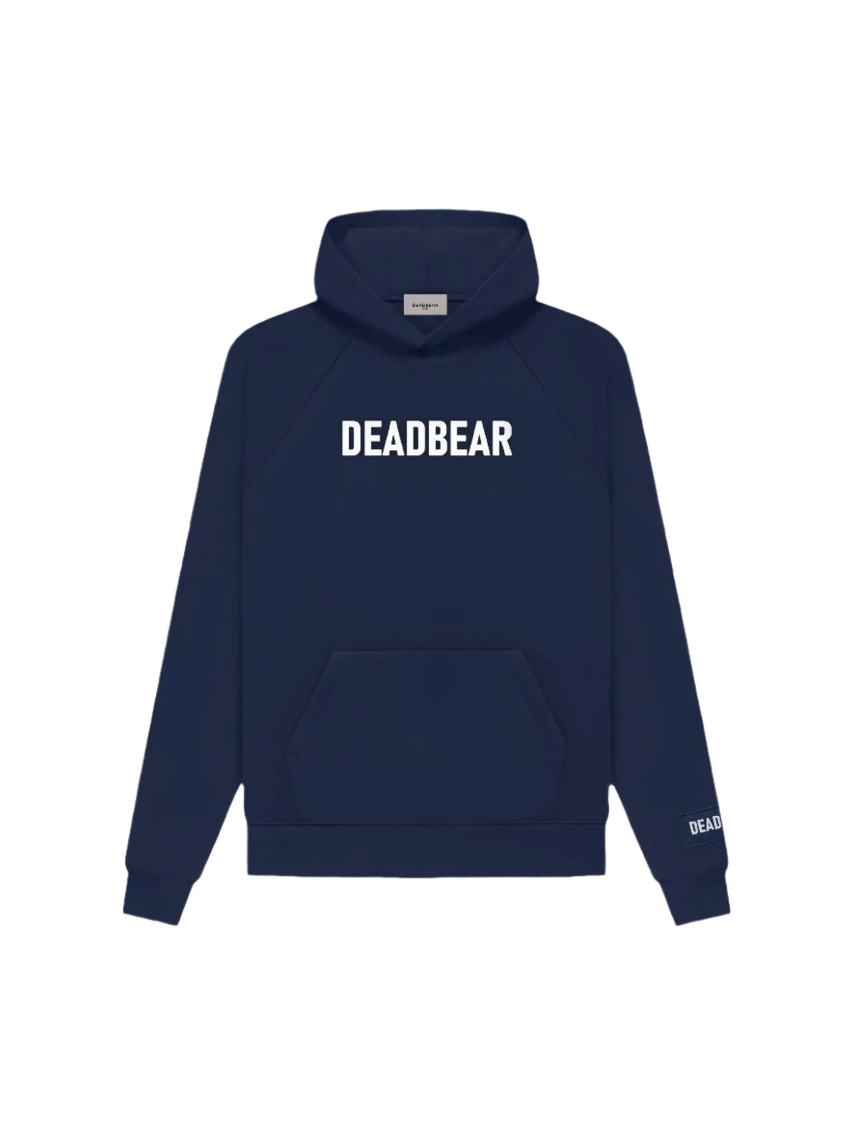 Navy Blue Hoodie by DEADBEAR