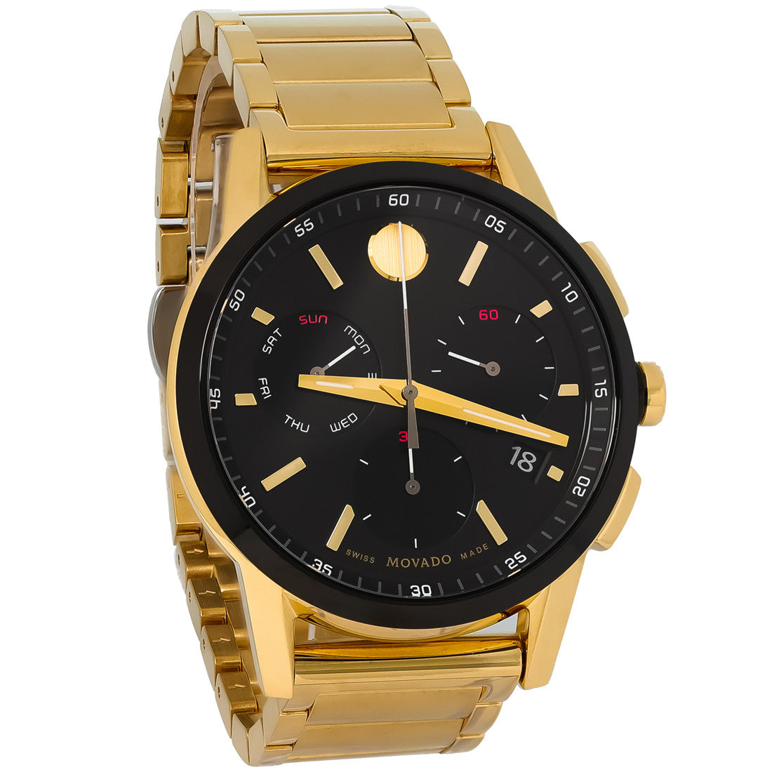 Men’s Movado Museum Sport 0607803 Quartz Chronograph Watch