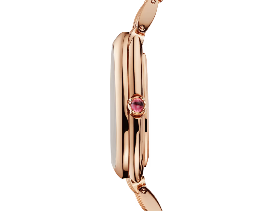 Serpenti Seduttori Rose Gold Green Dial Watch