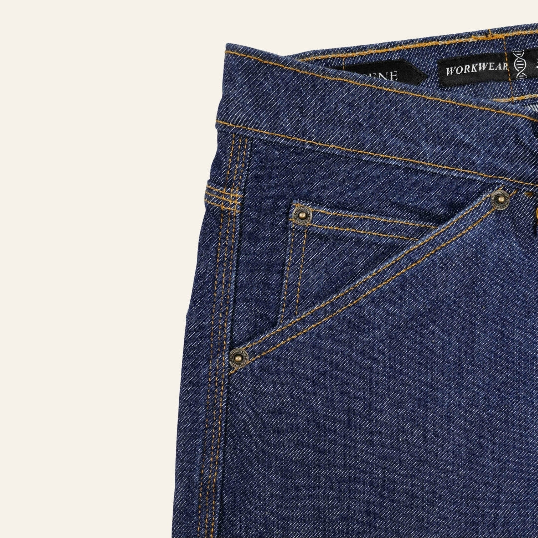 Men's Indigo Jeans - Gold Rush by Old Gene