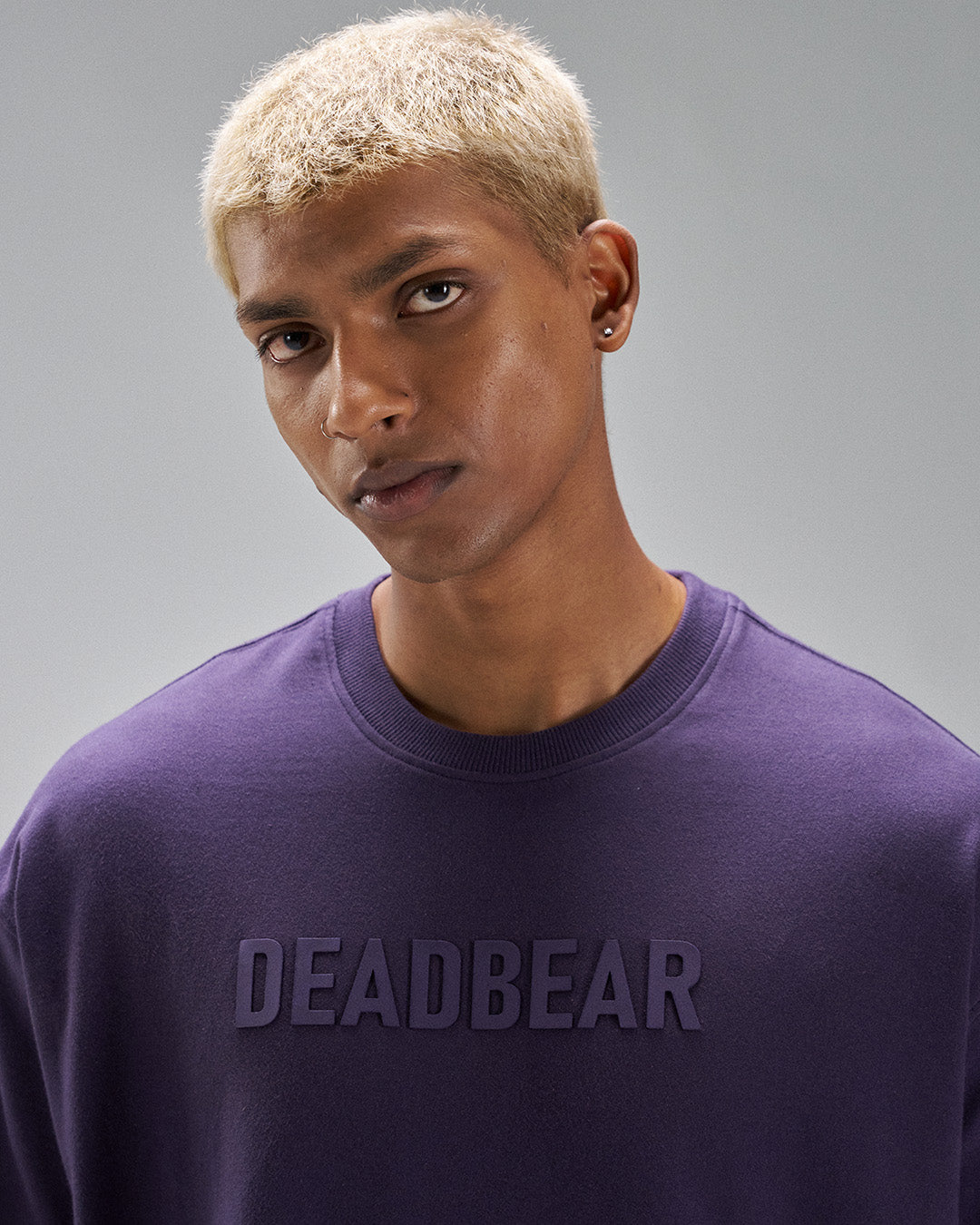 Basic Deep Purple Tee by DEADBEAR