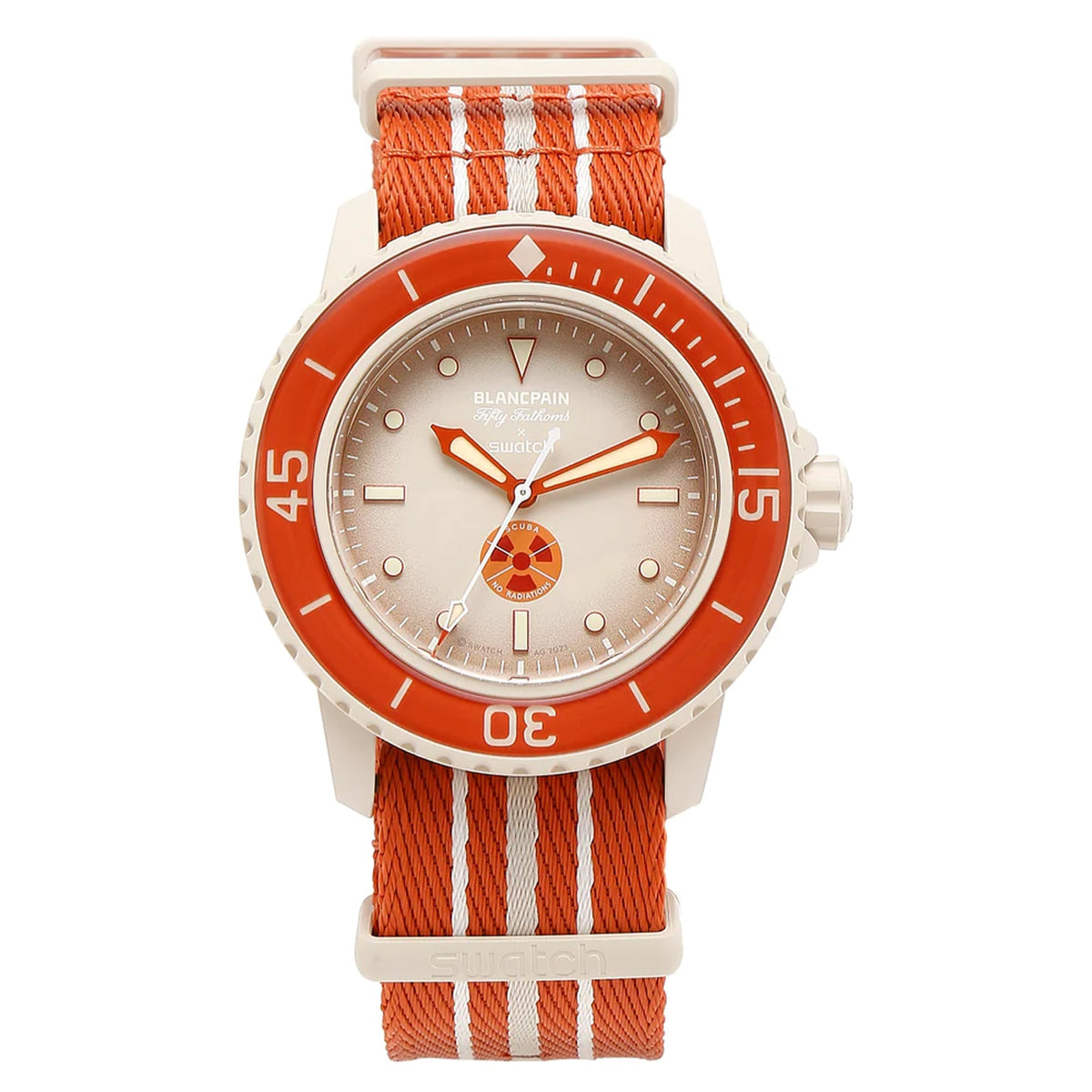 Swatch x Blancpain Bioceramic Scuba Fifty Fathoms Arctic Ocean by Swatch x Blancpain