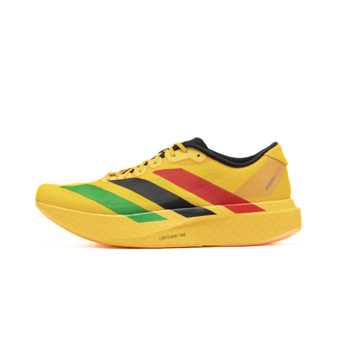 adidas Adizero Evo SL Bob Marley Bold Gold by ADIDAS RUNNING