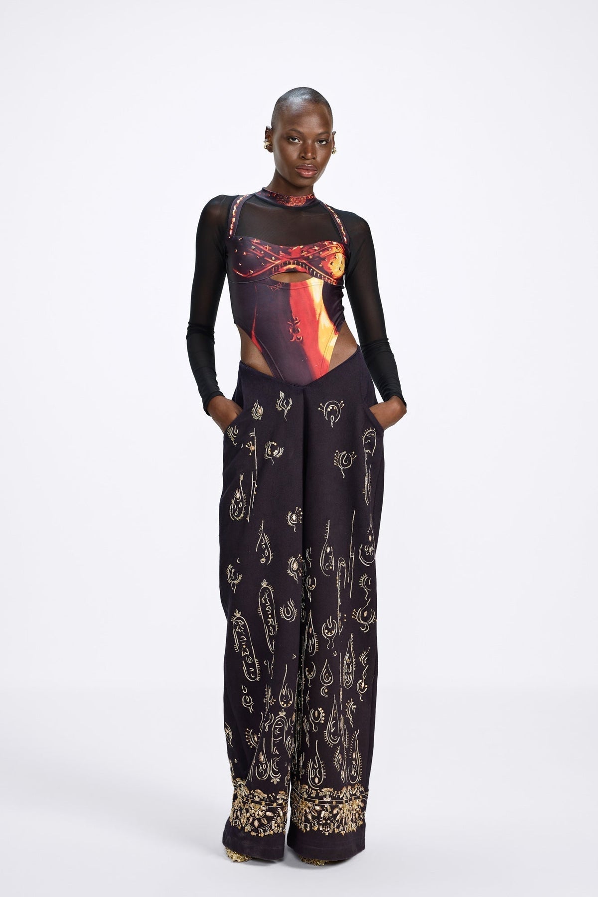 Choli Bodysuit by FARAK