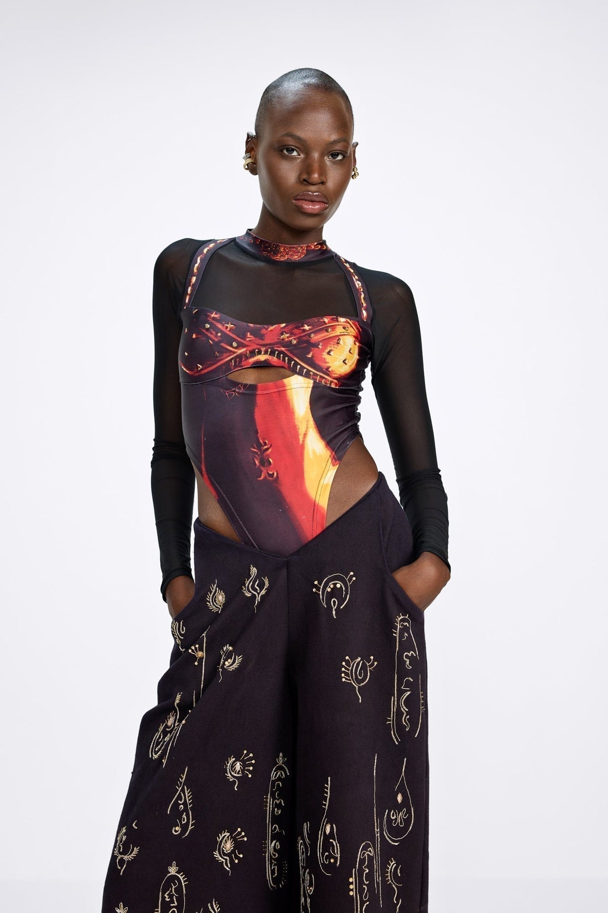 Choli Bodysuit by FARAK