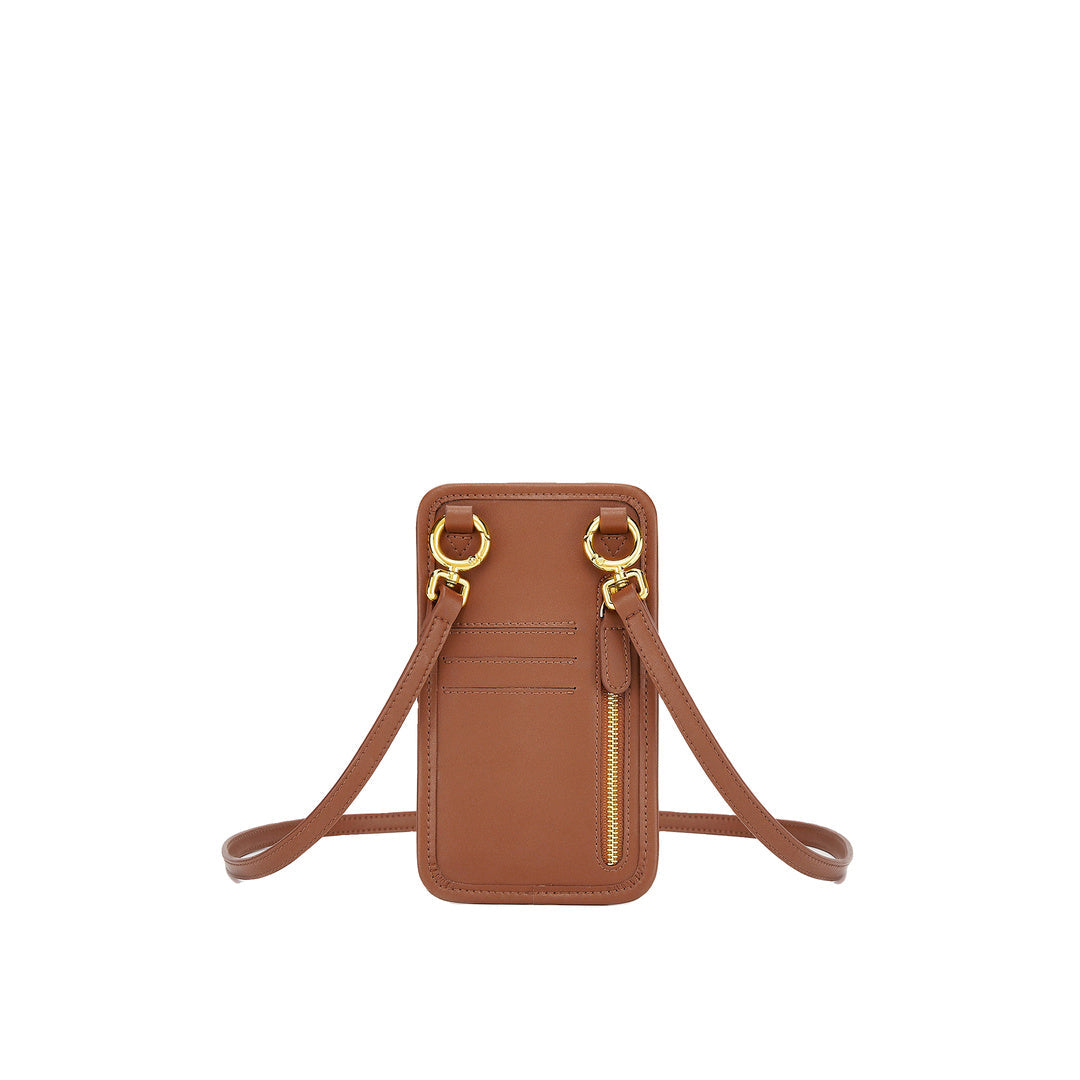 JW PEI Aylin Canvas Phone Bag - Brown by JW PEI